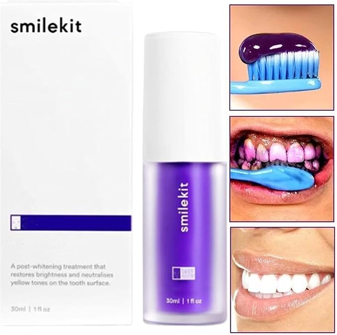 SmileKit® - Espuma Blanqueadora Morada
