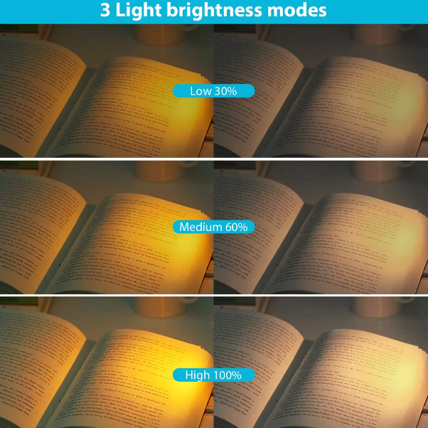 LumiRead® - Mini Luz de Lectura Recargable USB