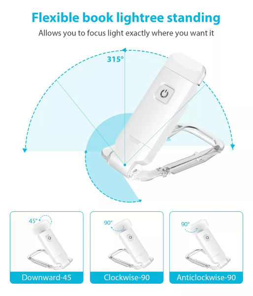 LumiRead® - Mini Luz de Lectura Recargable USB