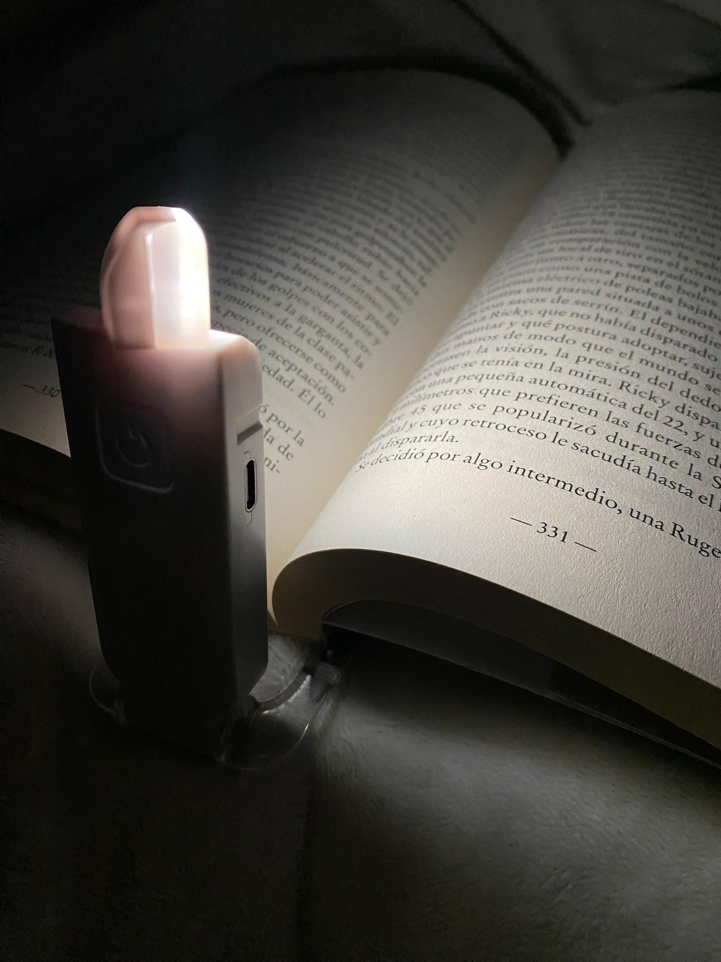 LumiRead® - Mini Luz de Lectura Recargable USB